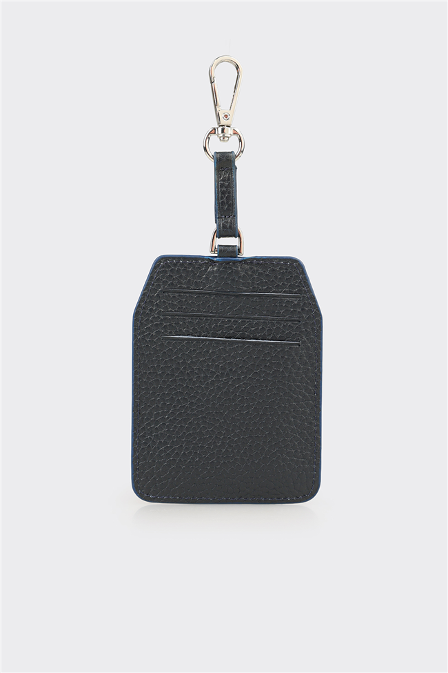 Lacivert Deri Erkek Cüzdan