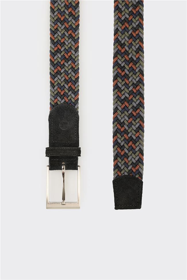 Lacivert Deri Erkek Kemer