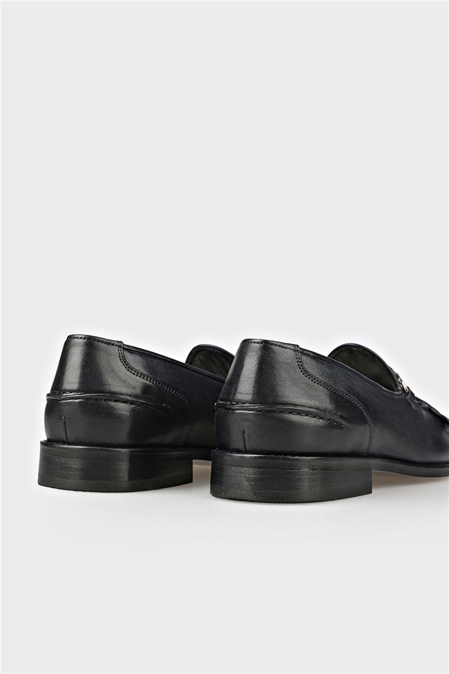 Lacivert Deri Erkek Klasik Ayakkabı