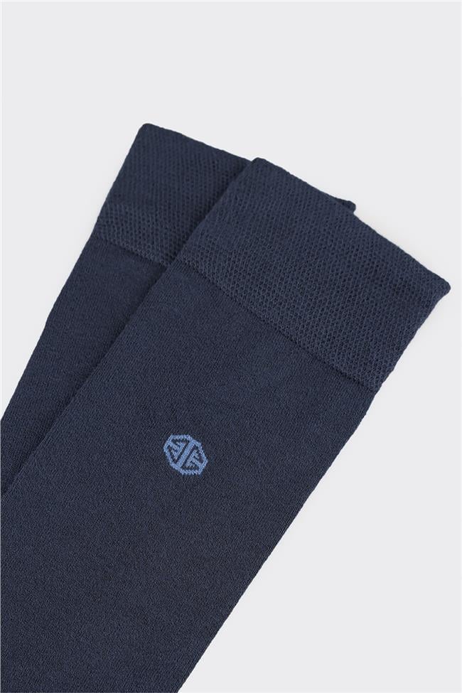 Lacivert Erkek Bambu Çorap
