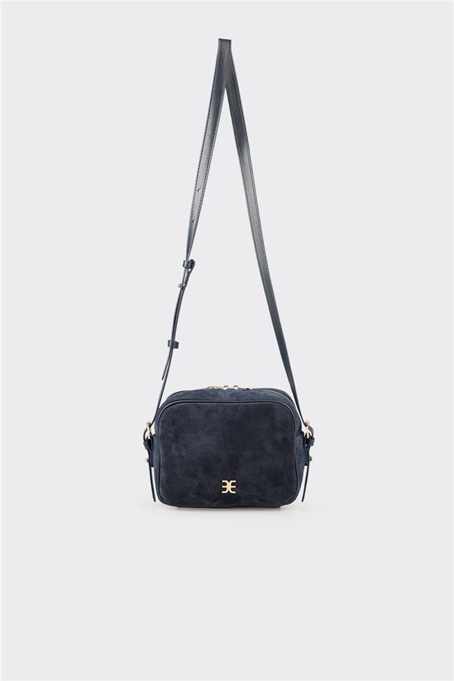 Lacivert Kadın Küçük Çapraz Çanta