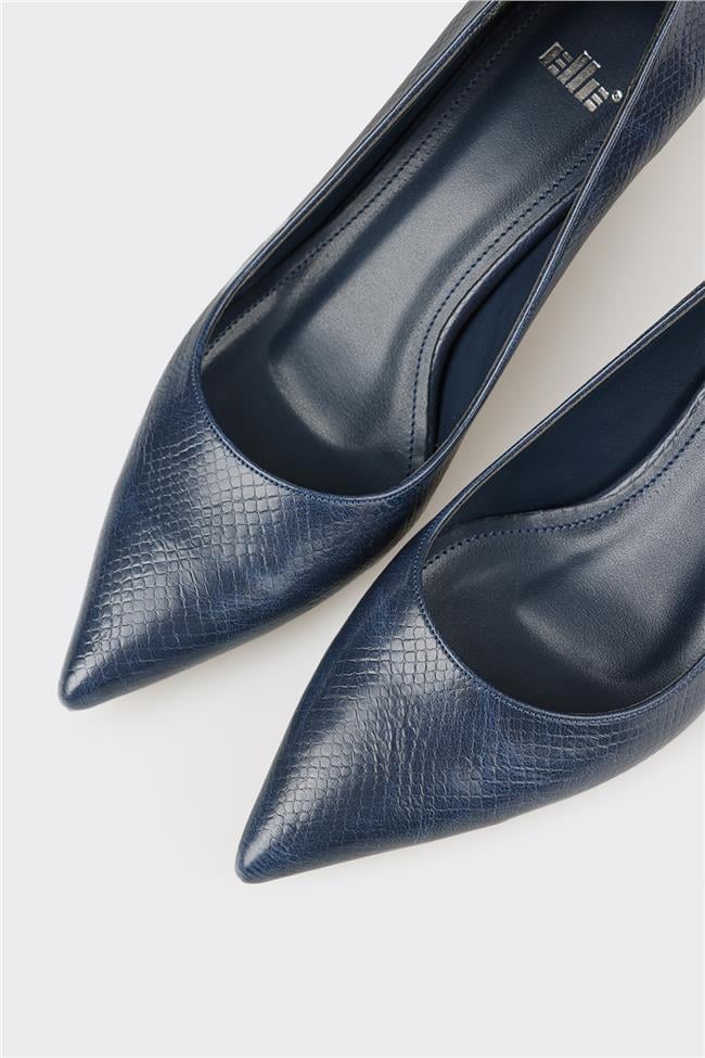 Lacivert Kadın Stiletto