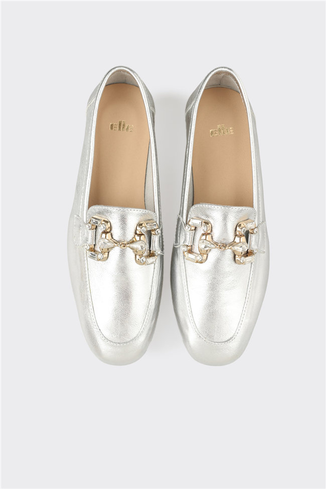 Lame Deri Kadın Günlük Ayakkabı