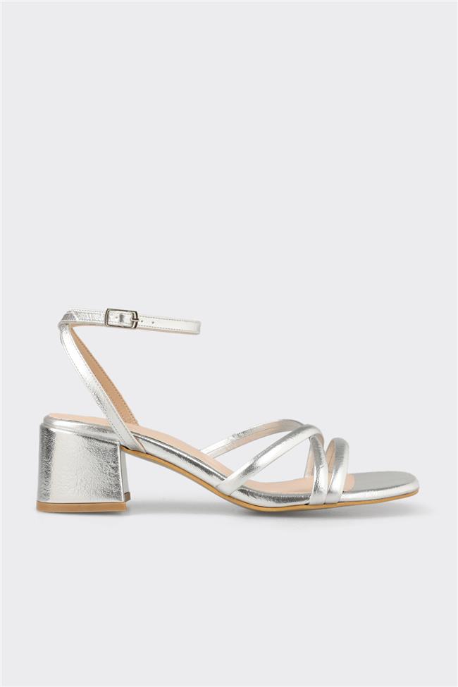 Lame Kadın Günlük Sandalet