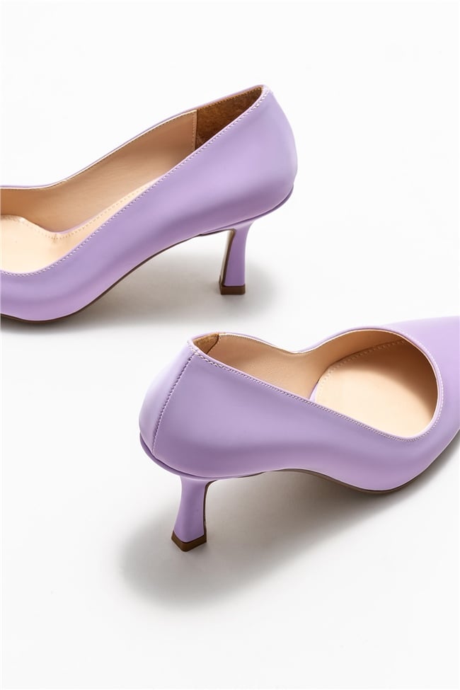 Lila Kadın Stiletto