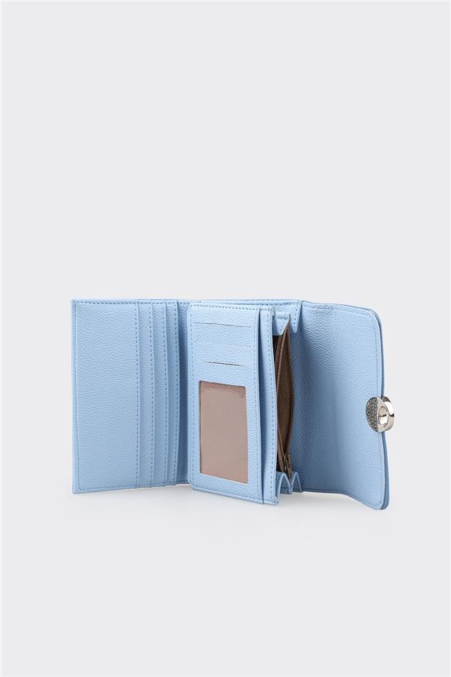 Mavi Kadın Cüzdan