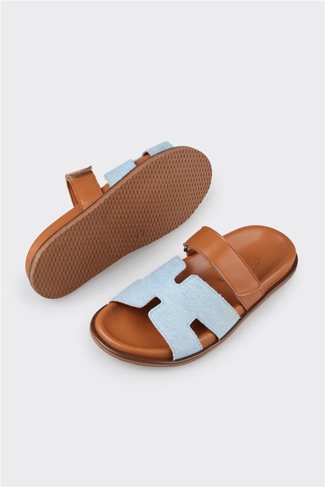 Mavi Kadın Düz Terlik