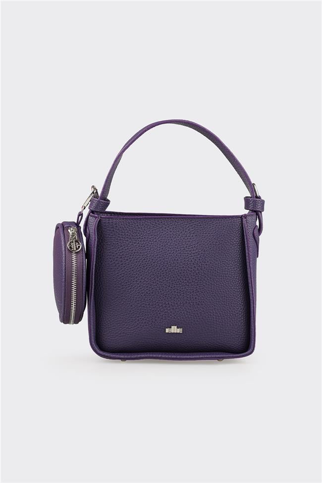 Mor Kadın El Çantası