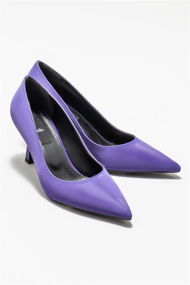Mor Kadın Stiletto