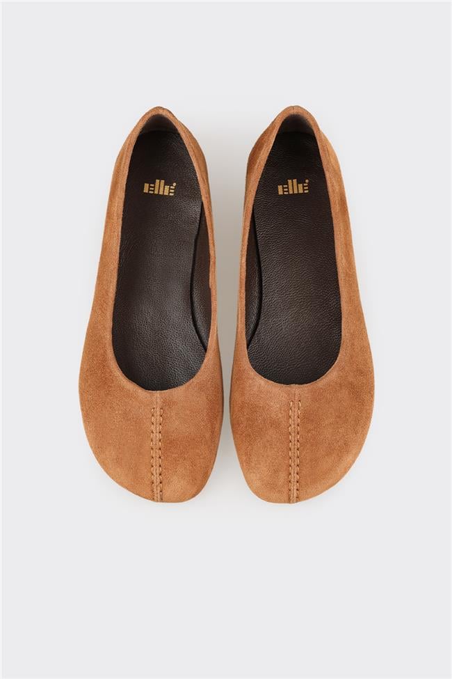 Naturel Deri Kadın Günlük Ayakkabı