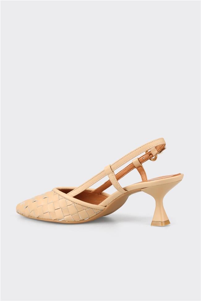 Naturel Deri Kadın Günlük Ayakkabı