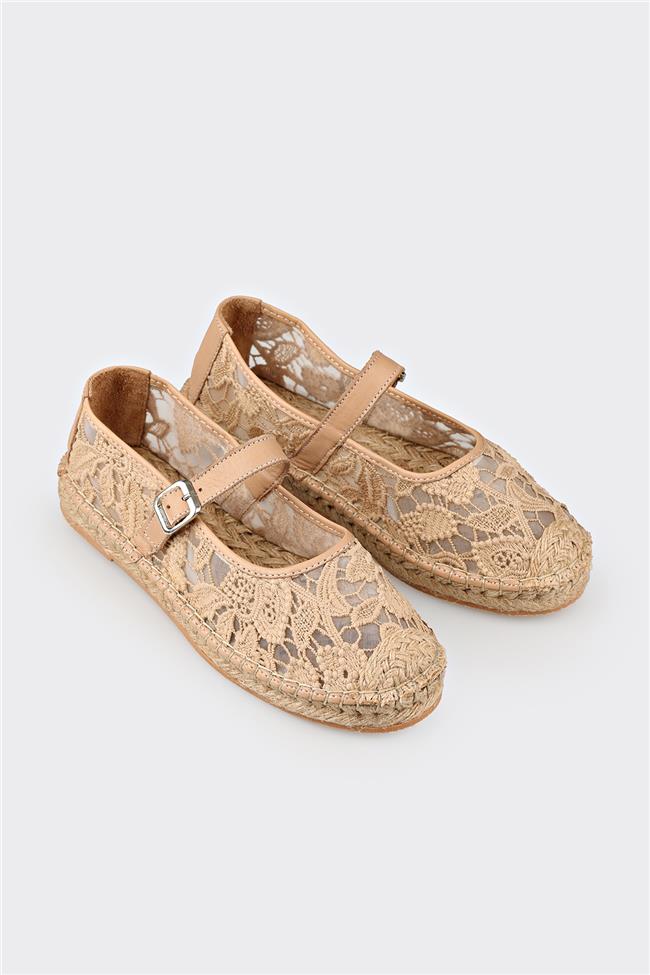 Naturel Kadın Espadril