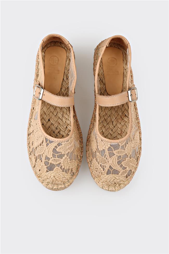 Naturel Kadın Espadril