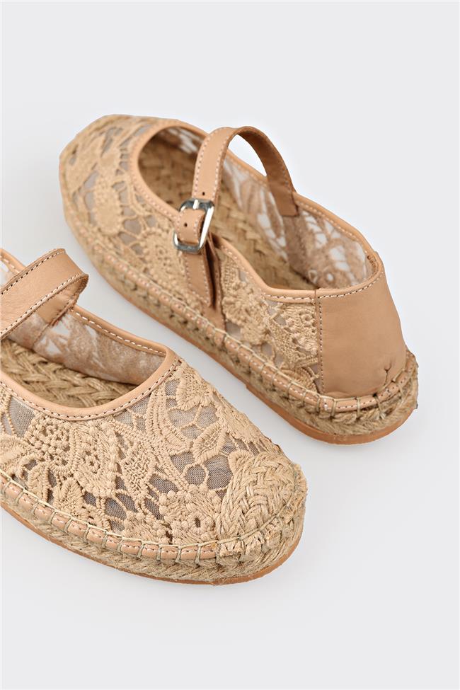 Naturel Kadın Espadril