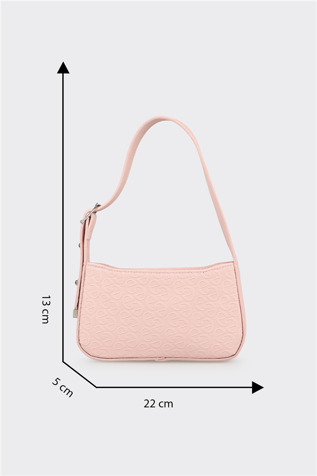 Pembe Kadın Küçük Omuz Çantası