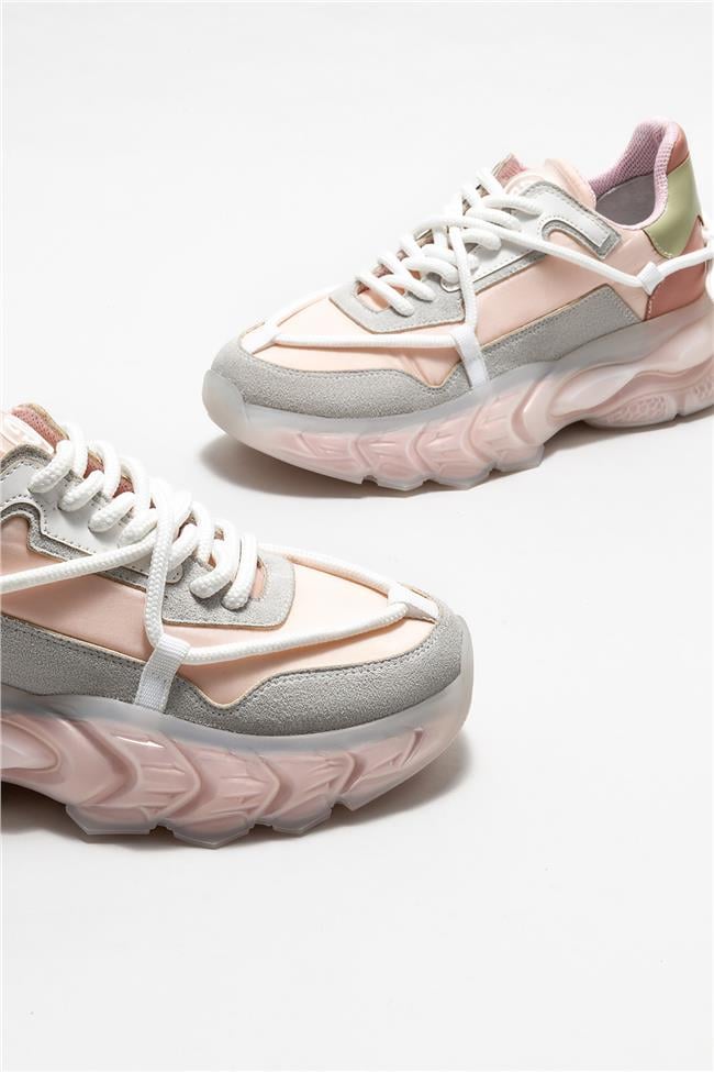 Pudra Kadın Spor Ayakkabı