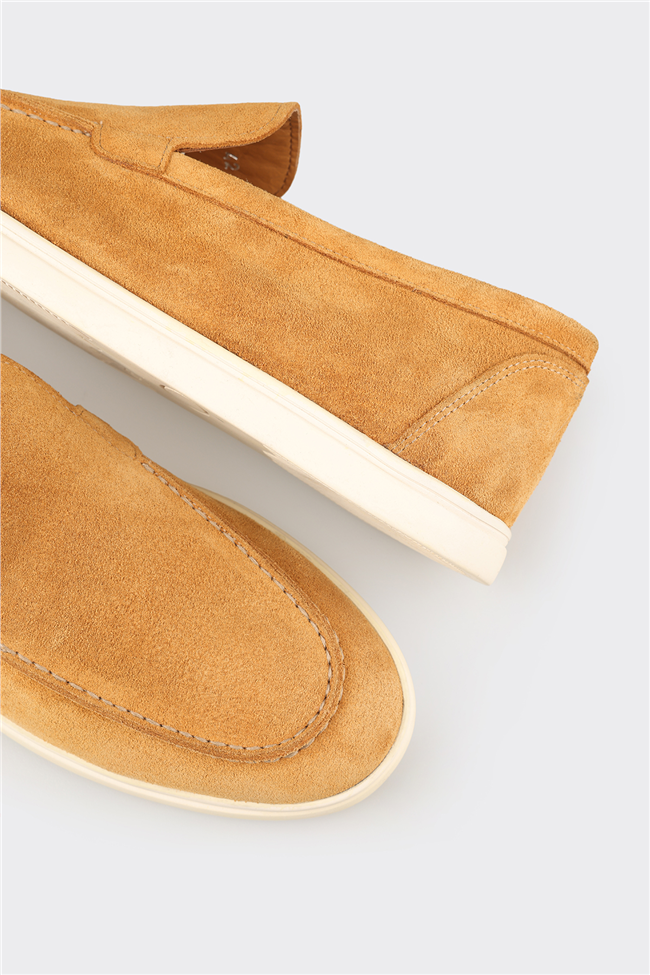 Sarı Deri Erkek Günlük Ayakkabı