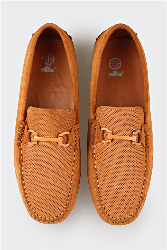 Sarı Deri Erkek Günlük Ayakkabı