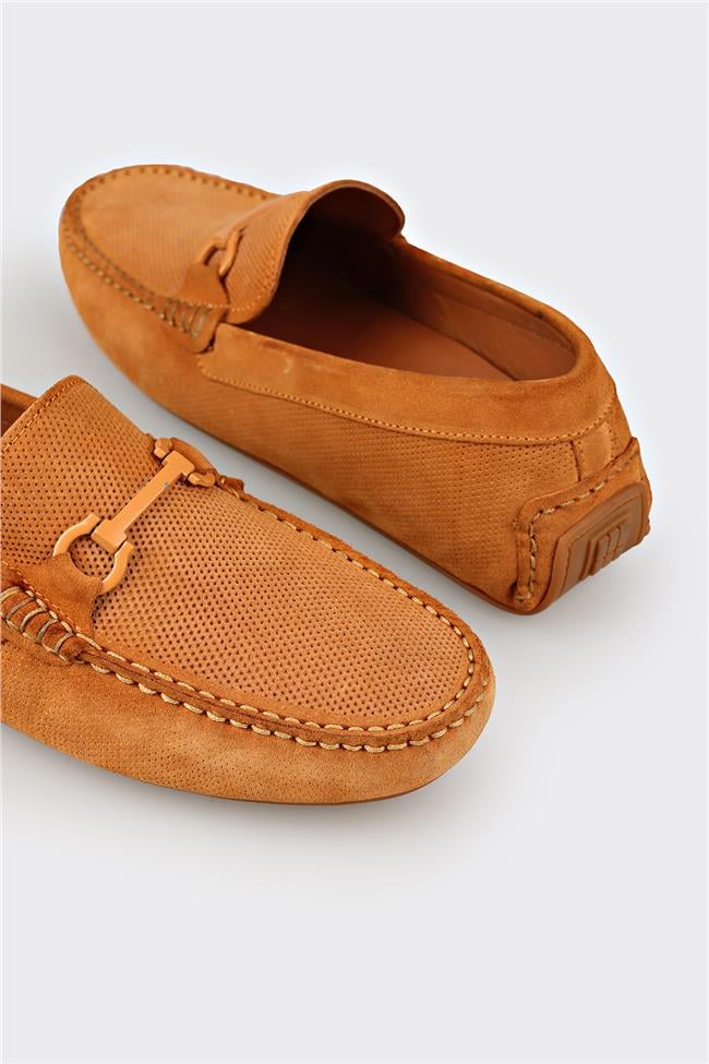 Sarı Deri Erkek Günlük Ayakkabı