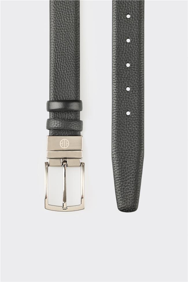 Siyah Deri Erkek Kemer