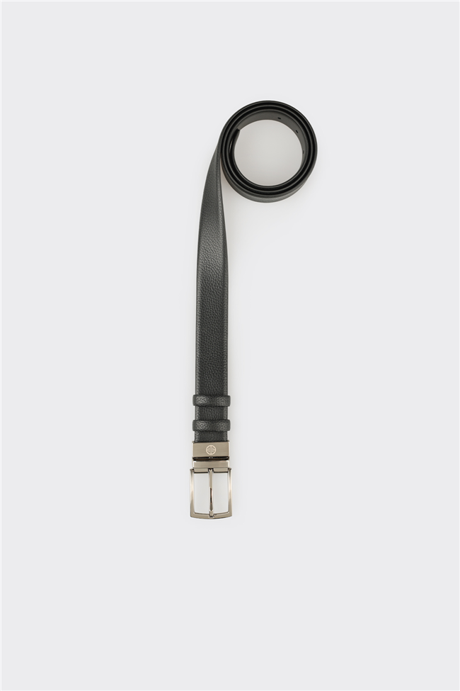 Siyah Deri Erkek Kemer