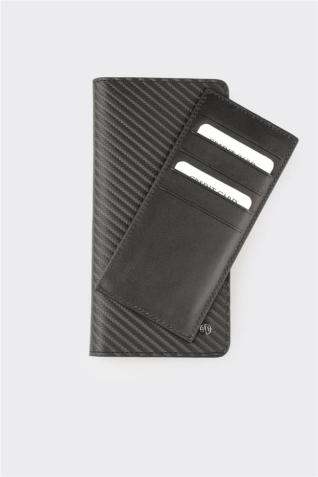 Siyah Deri Erkek Cüzdan