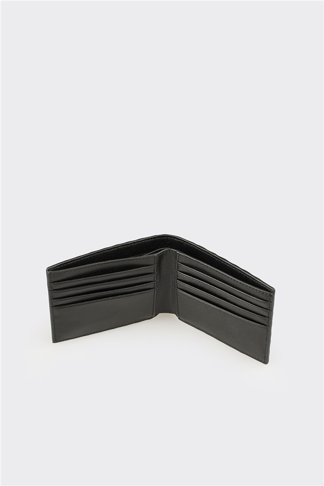 Siyah Deri Erkek Cüzdan