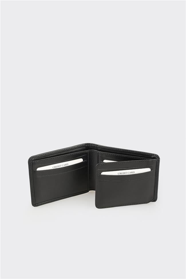Siyah Deri Erkek Cüzdan