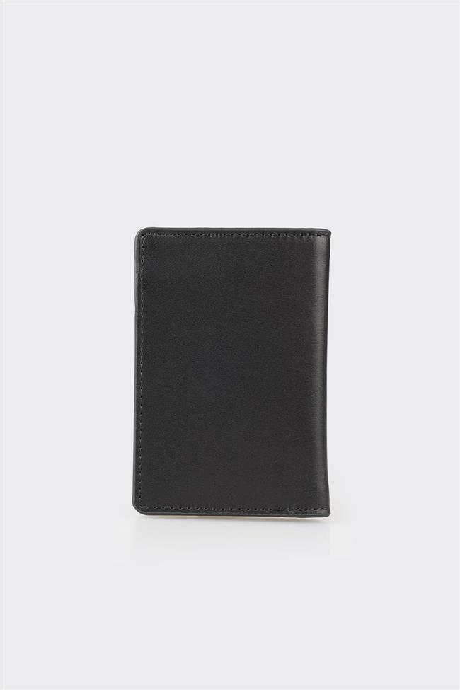 Siyah Deri Erkek Cüzdan