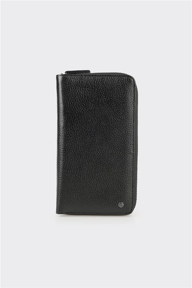 Siyah Deri Erkek Cüzdan