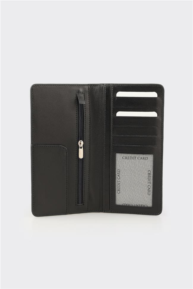 Siyah Deri Erkek Cüzdan