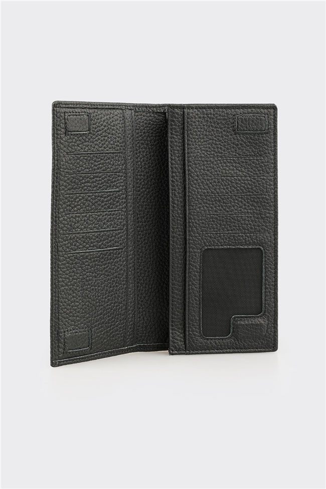 Siyah Deri Erkek Cüzdan