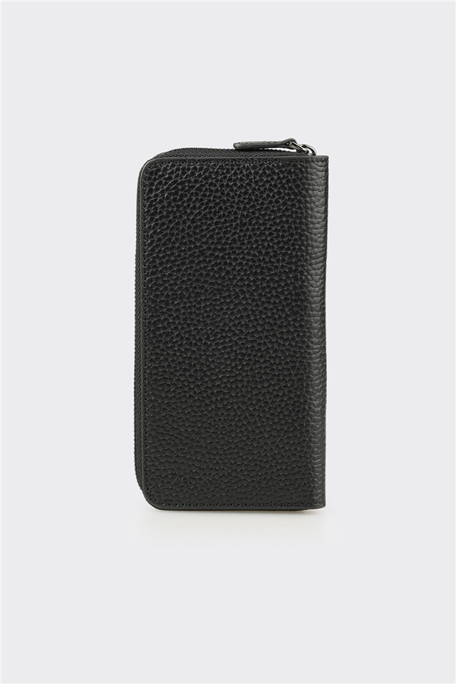 Siyah Deri Erkek El Çantası