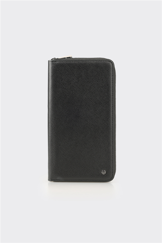 Siyah Deri Erkek El Çantası