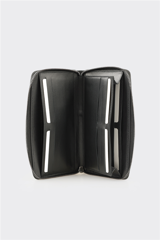 Siyah Deri Erkek El Çantası