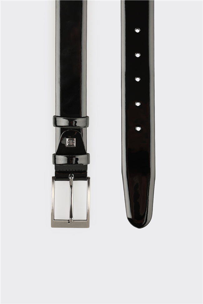 Siyah Deri Erkek Kemer