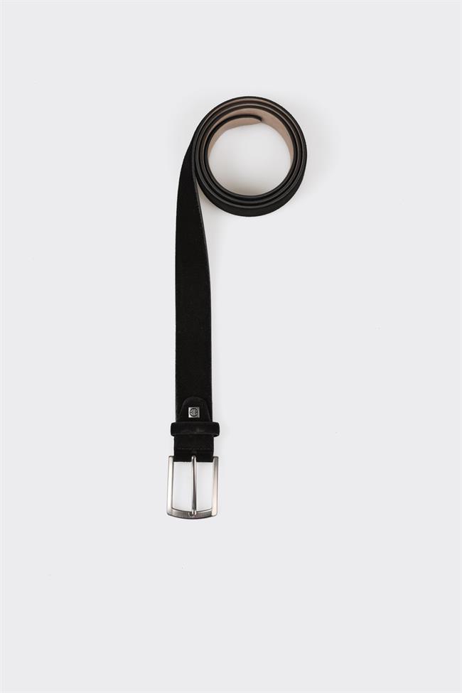 Siyah Deri Erkek Kemer