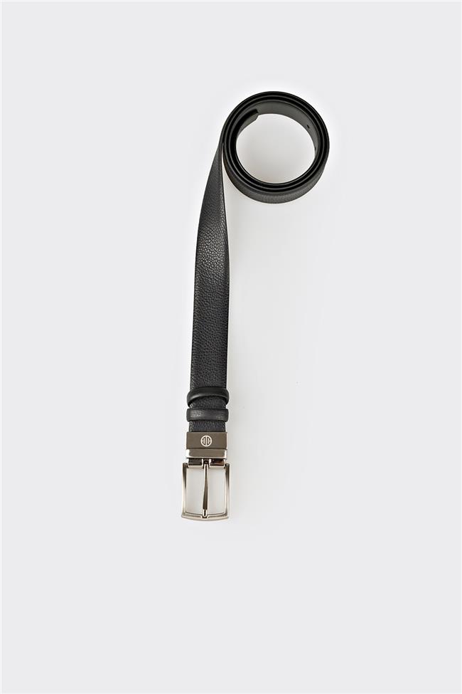 Siyah Deri Erkek Kemer
