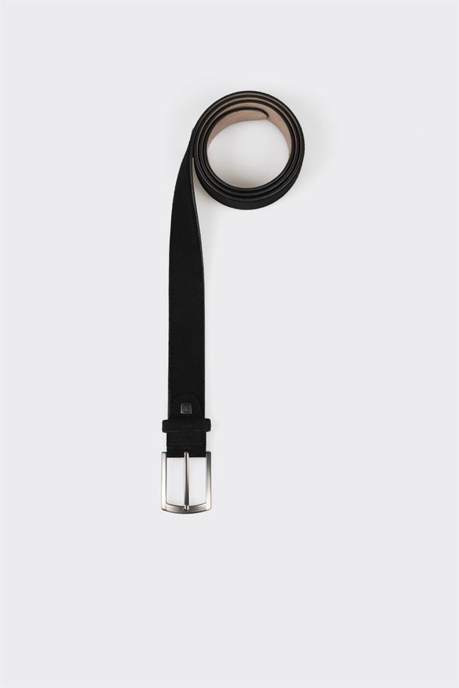 Siyah Deri Erkek Kemer