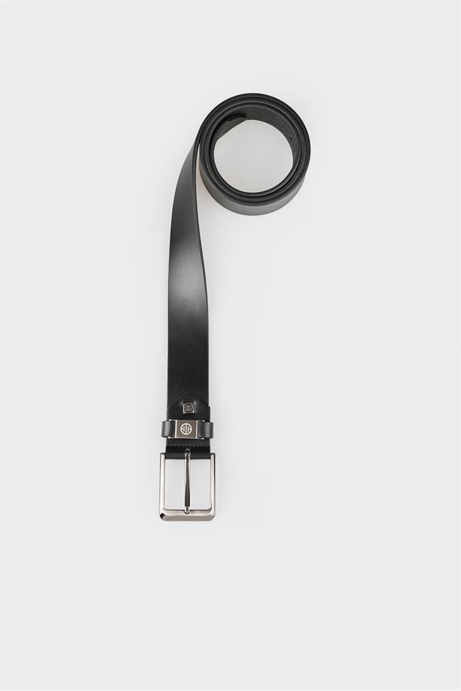 Siyah Deri Erkek Kemer