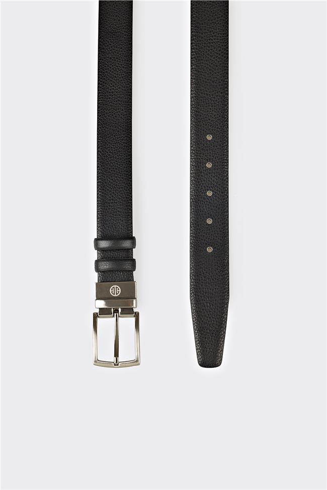 Siyah Deri Erkek Kemer