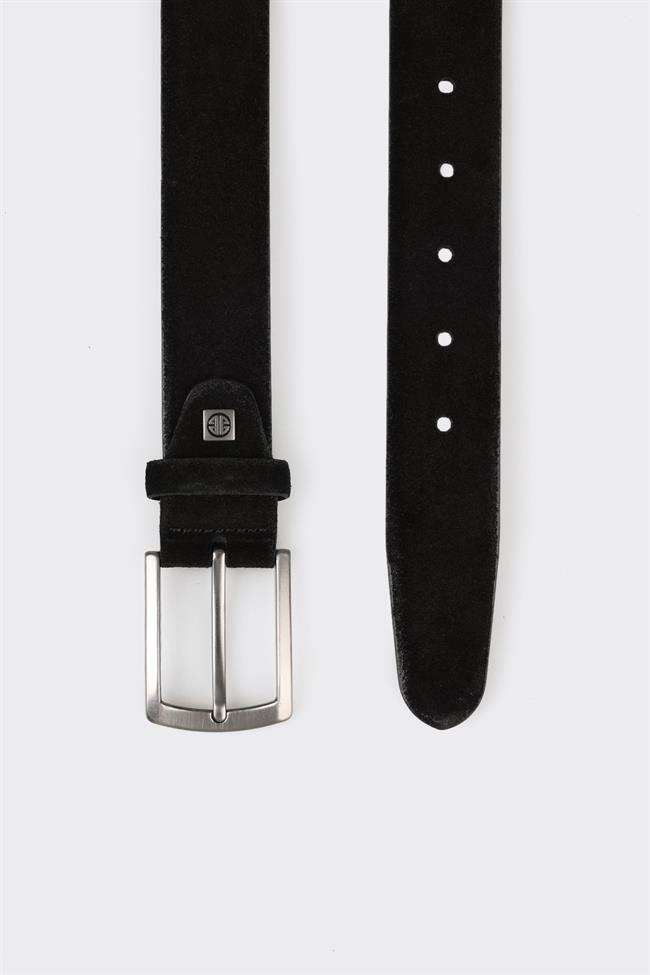 Siyah Deri Erkek Kemer