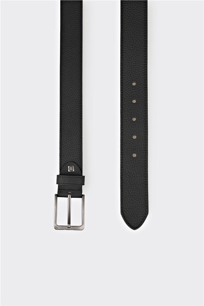 Siyah Deri Erkek Kemer