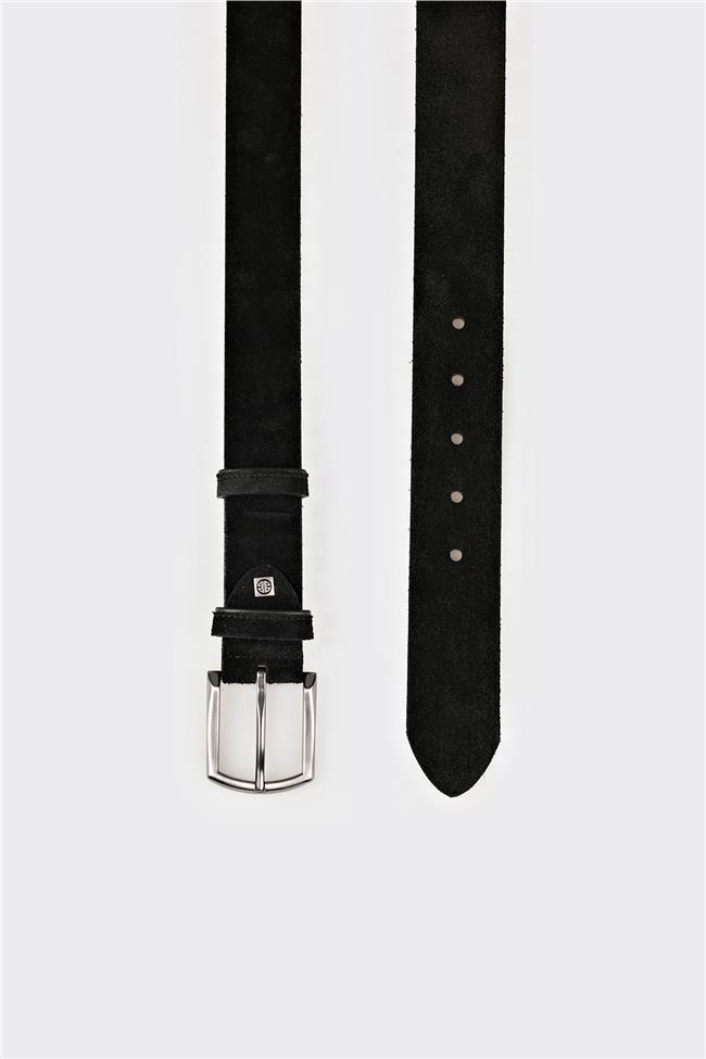 Siyah Deri Erkek Kemer