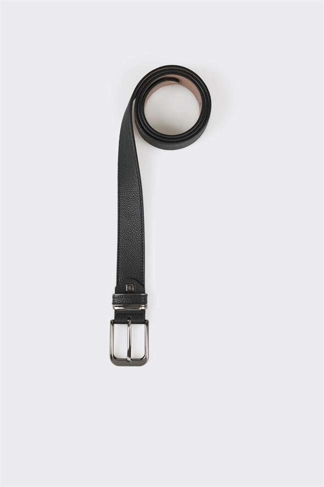 Siyah Deri Erkek Kemer