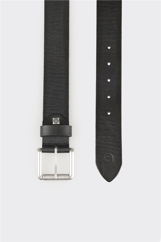 Siyah Deri Erkek Kemer