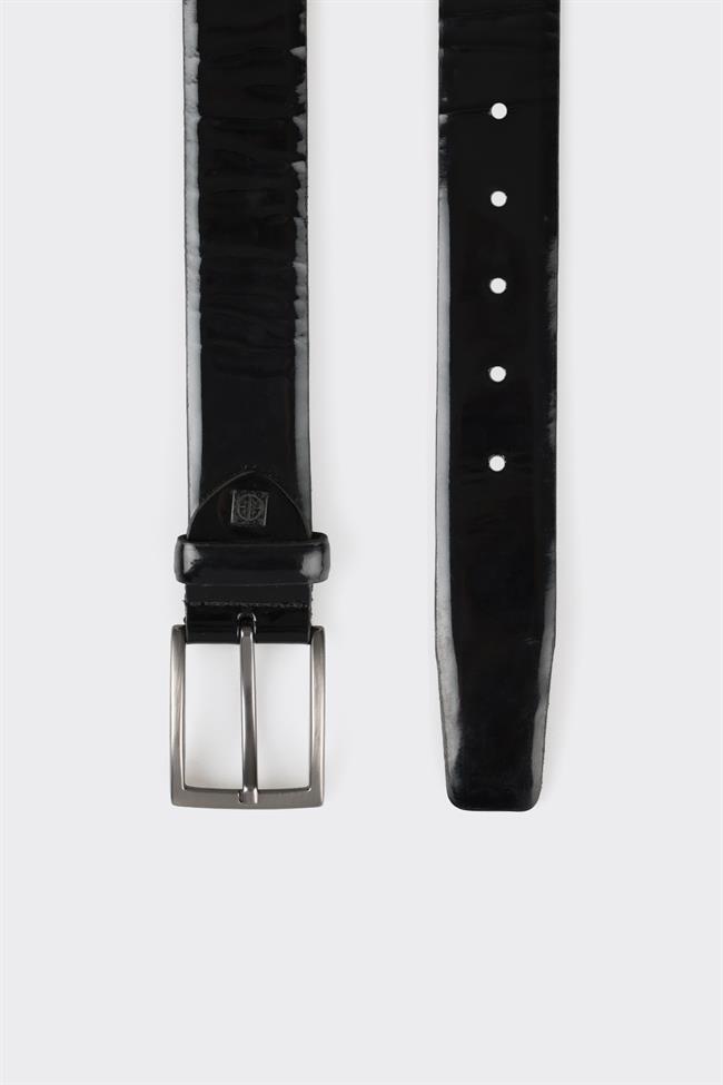 Siyah Deri Erkek Kemer