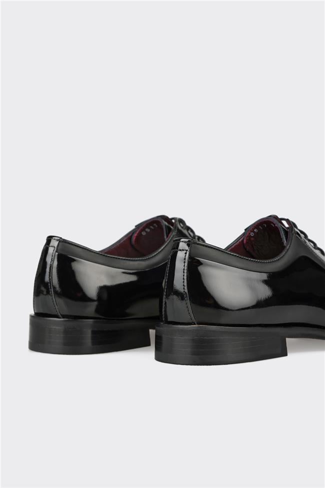 Siyah Deri Erkek Klasik Ayakkabı