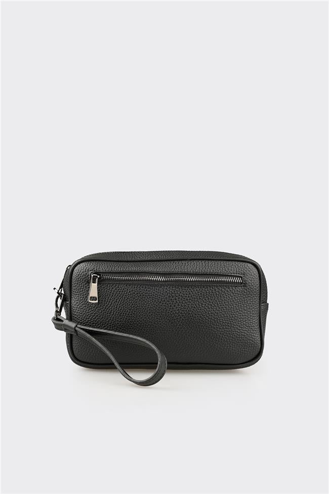 Siyah Erkek Küçük El Çantası