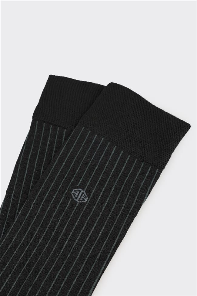 Siyah Erkek Soket Çorap
